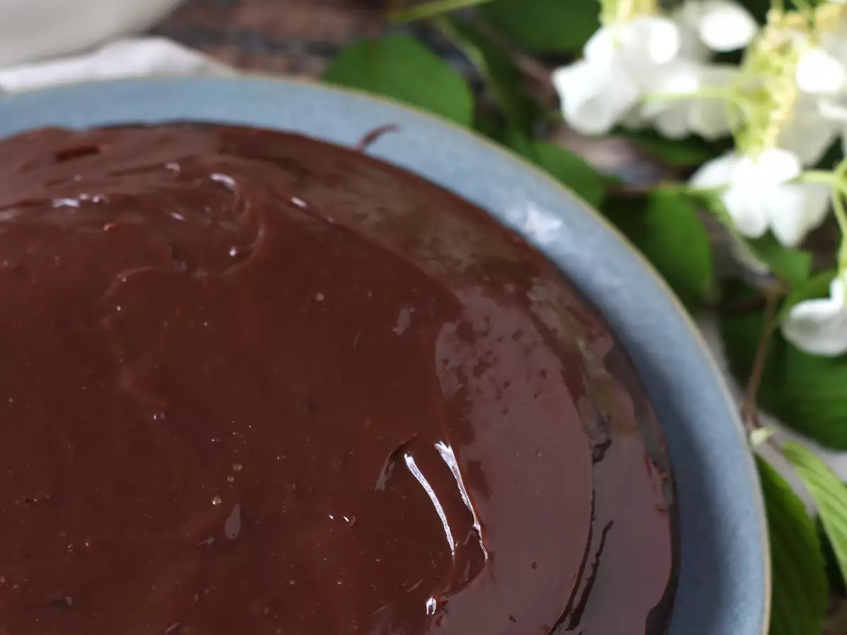Receta Glaseado brigadeiro para tortas