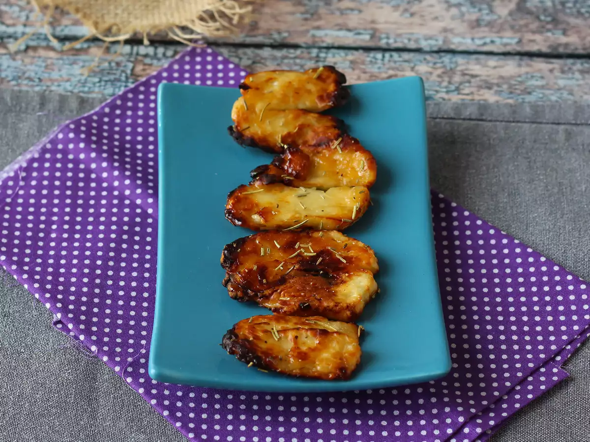 Receta Queso halloumi crujiente en freidora de aire