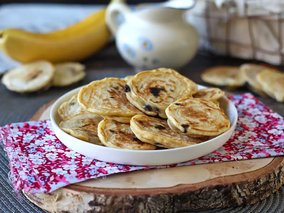 Receta Pancakes de plátano sin azúcar añadido, ¡las tortitas perfectas para el desayuno o la merienda!