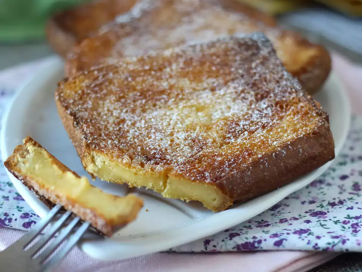Receta Torrijas en freidora de aire de pan brioche, tradición sin complicaciones