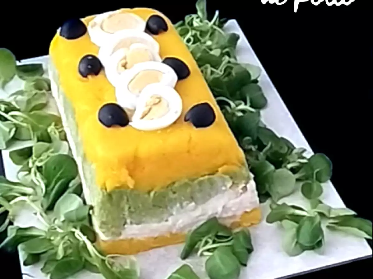 Receta Causa limeña de pollo {receta peruana a mi manera}