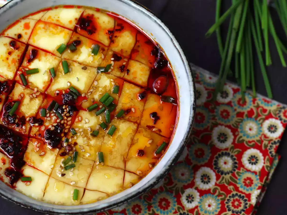 Receta Huevos al vapor al estilo chino ¡la receta de los huevos sedosos con solo dos ingredientes!