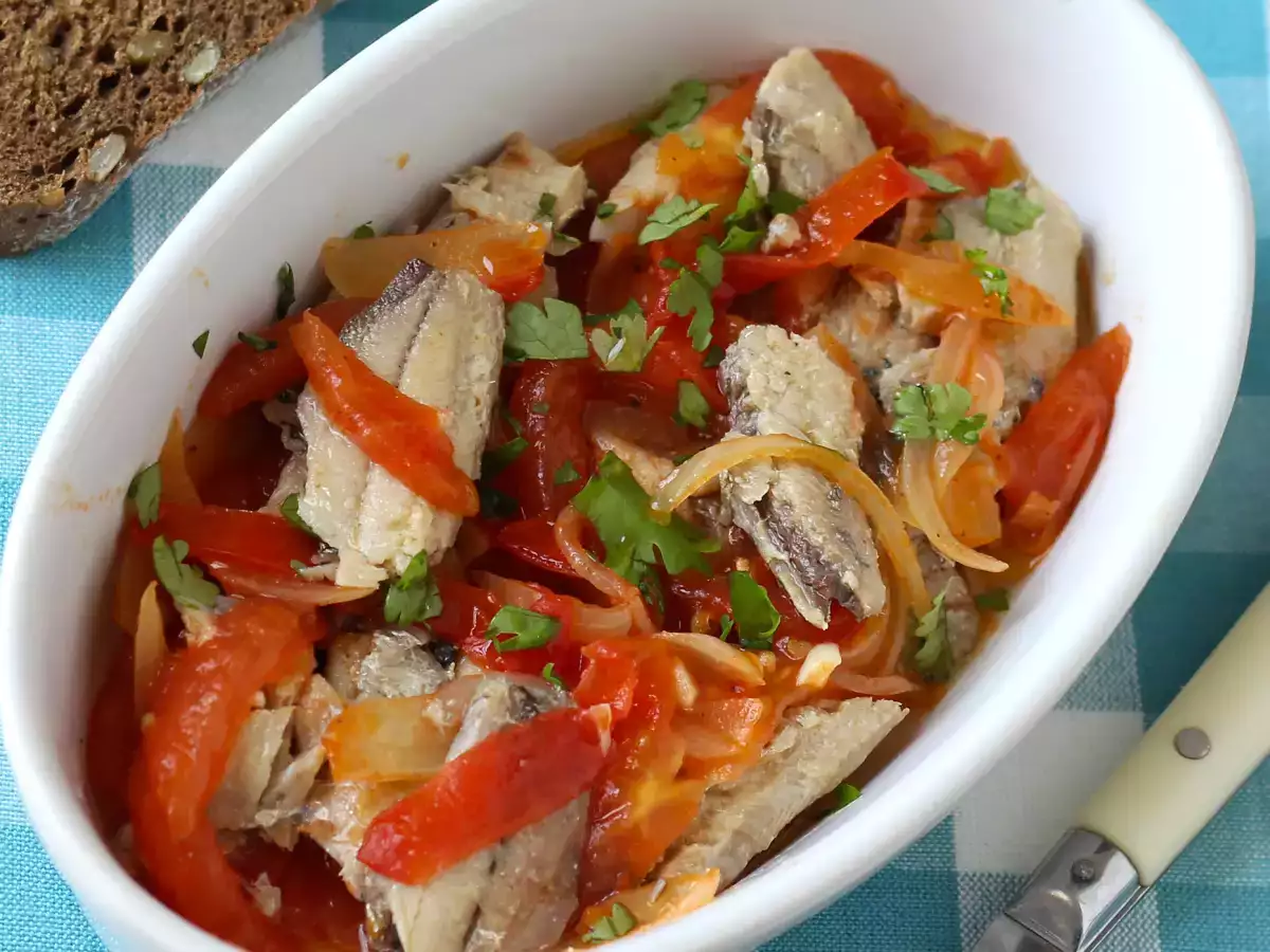 Receta Sardinas en conserva con escabeche exprés
