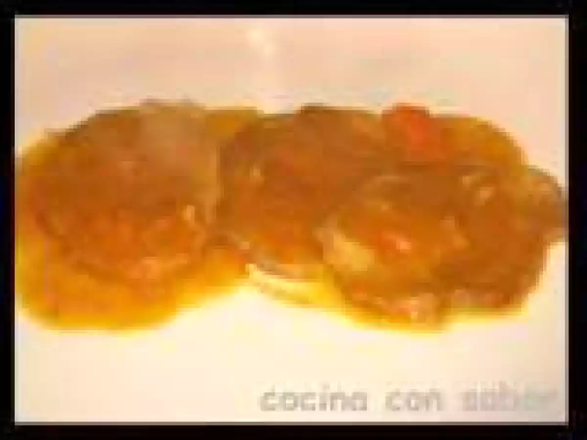 Lomo de cerdo ibérico a la naranja