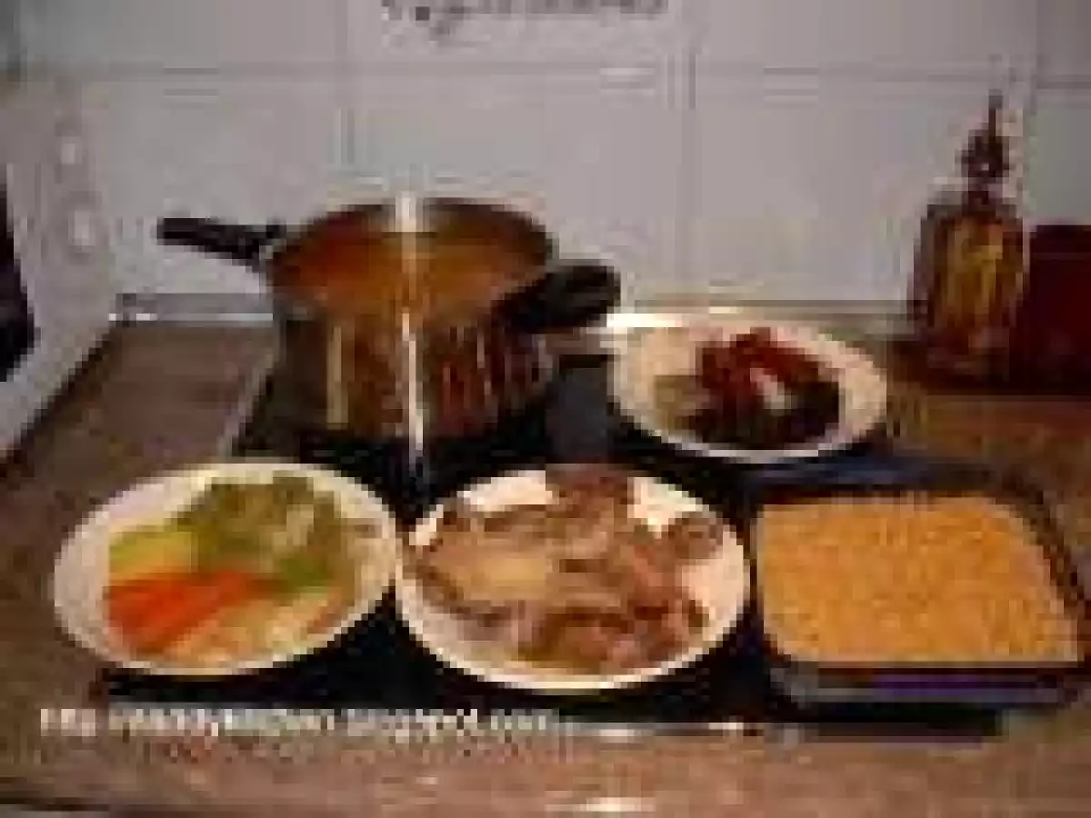 Cocido de tres vuelcos