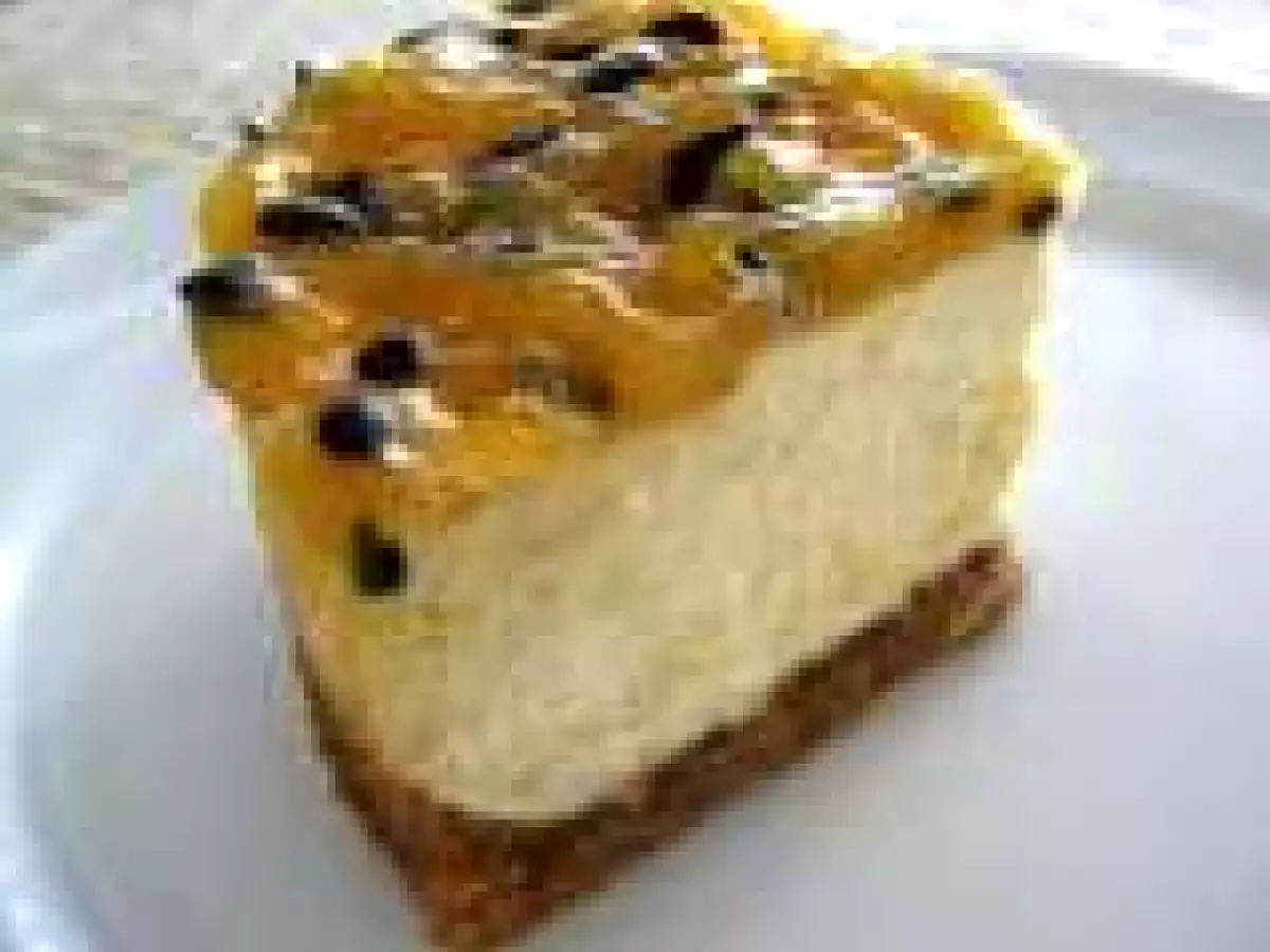 Cheesecake de frutos cítricos