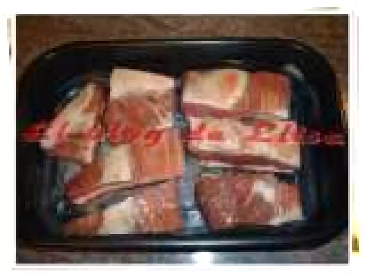 Costilla asada con patatas