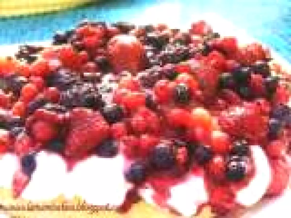 Hojaldre de frutos rojos