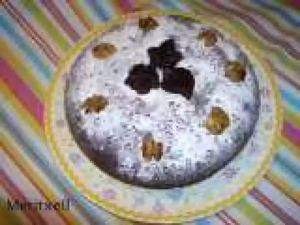 Bizcocho de chocolate en la olla fussioncook