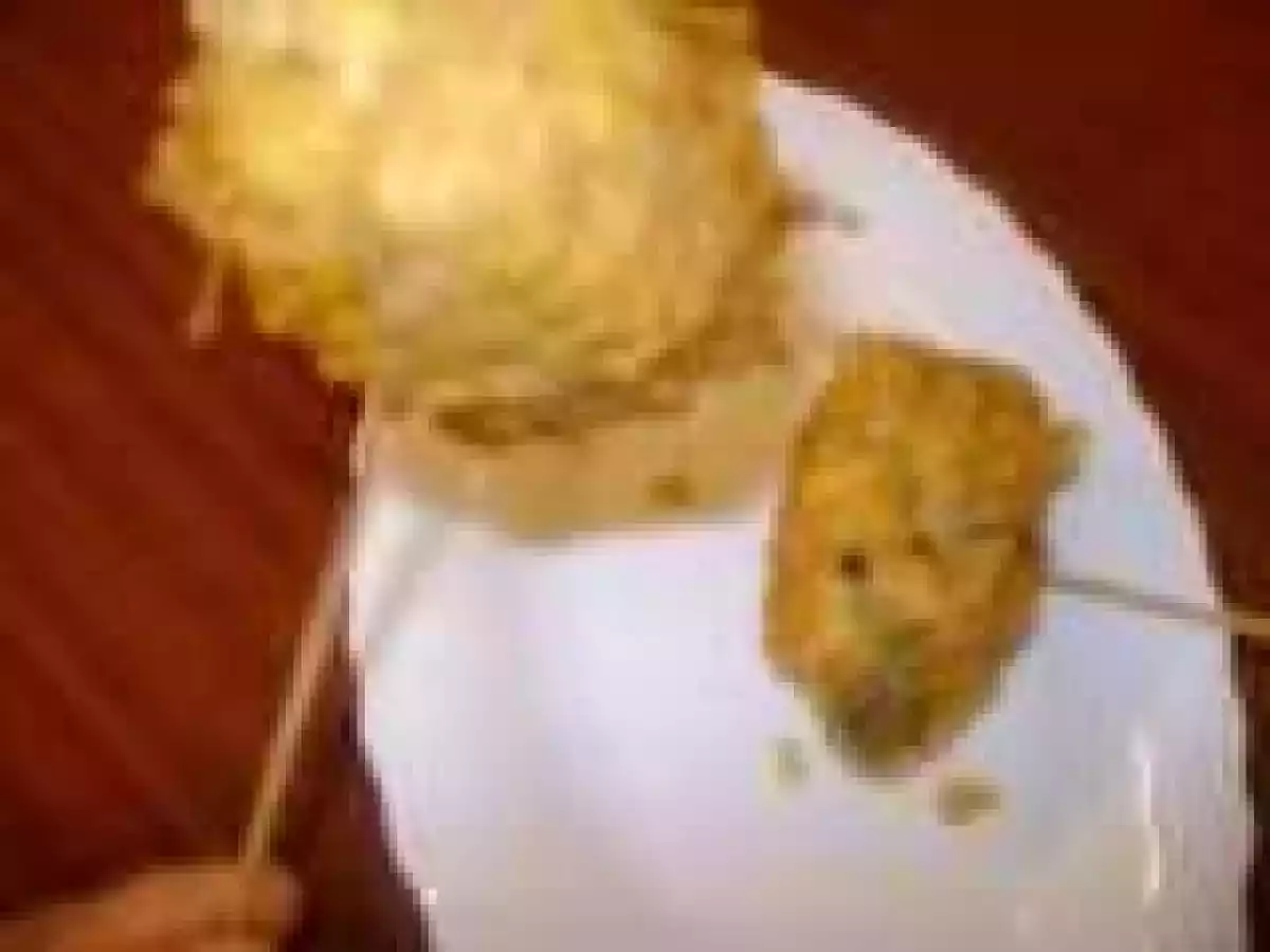 Crujiente de morcilla