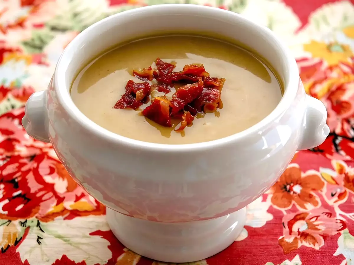 Receta Sopa de castañas y calabaza