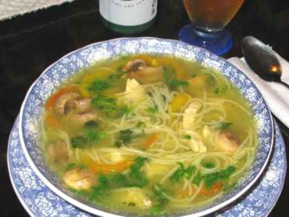 Sopa con Cabello de ángel 3 recetas Petitchef