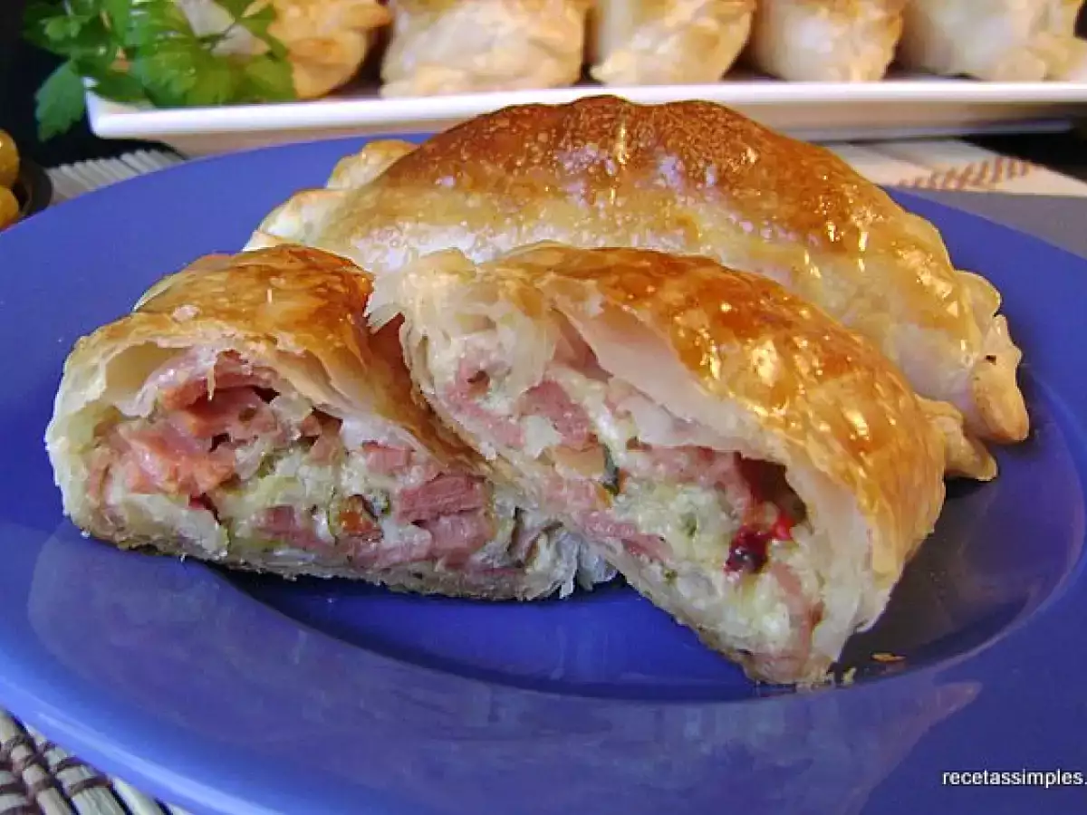 Receta Empanadas de fiambre y queso
