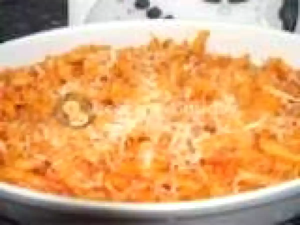 Macarrones a la sobrasada.