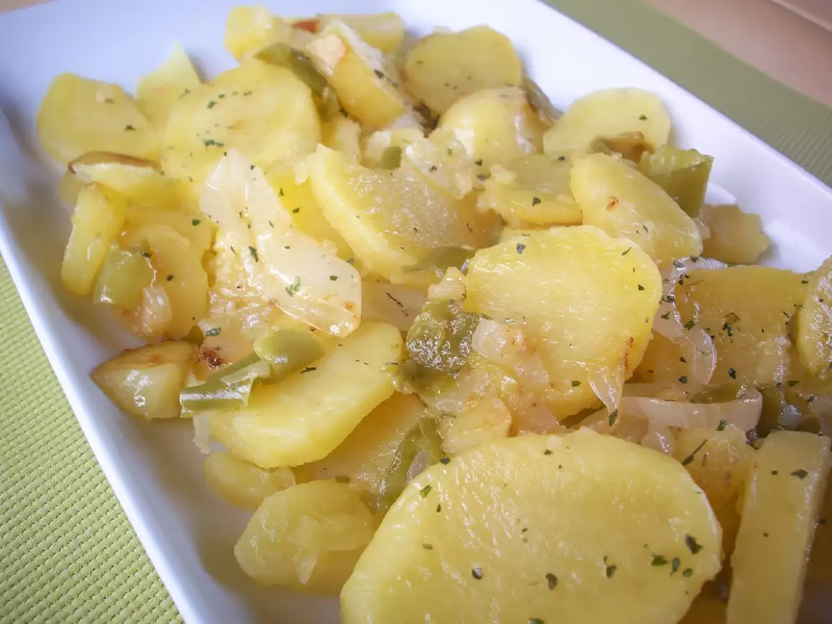 Receta Patatas a lo pobre
