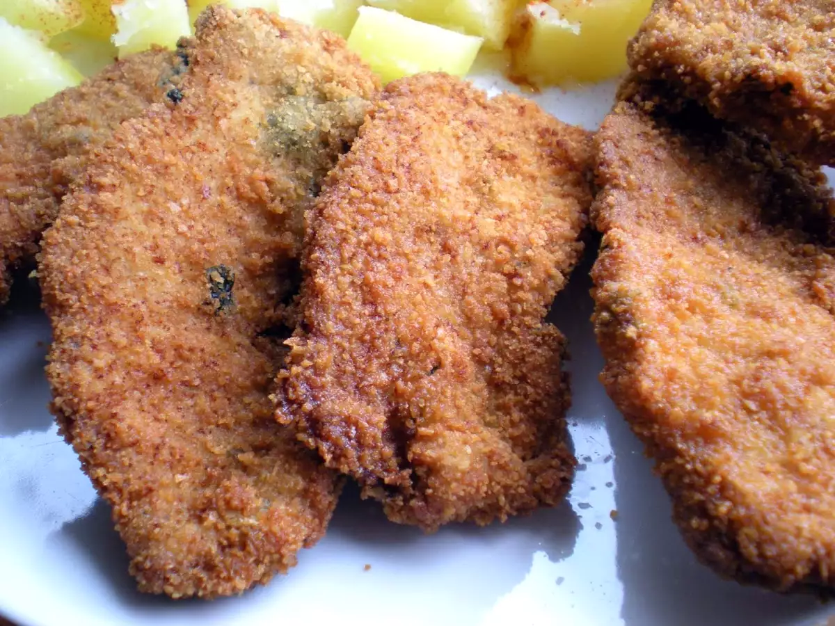 Receta Filetes de lomo empanados crujientes
