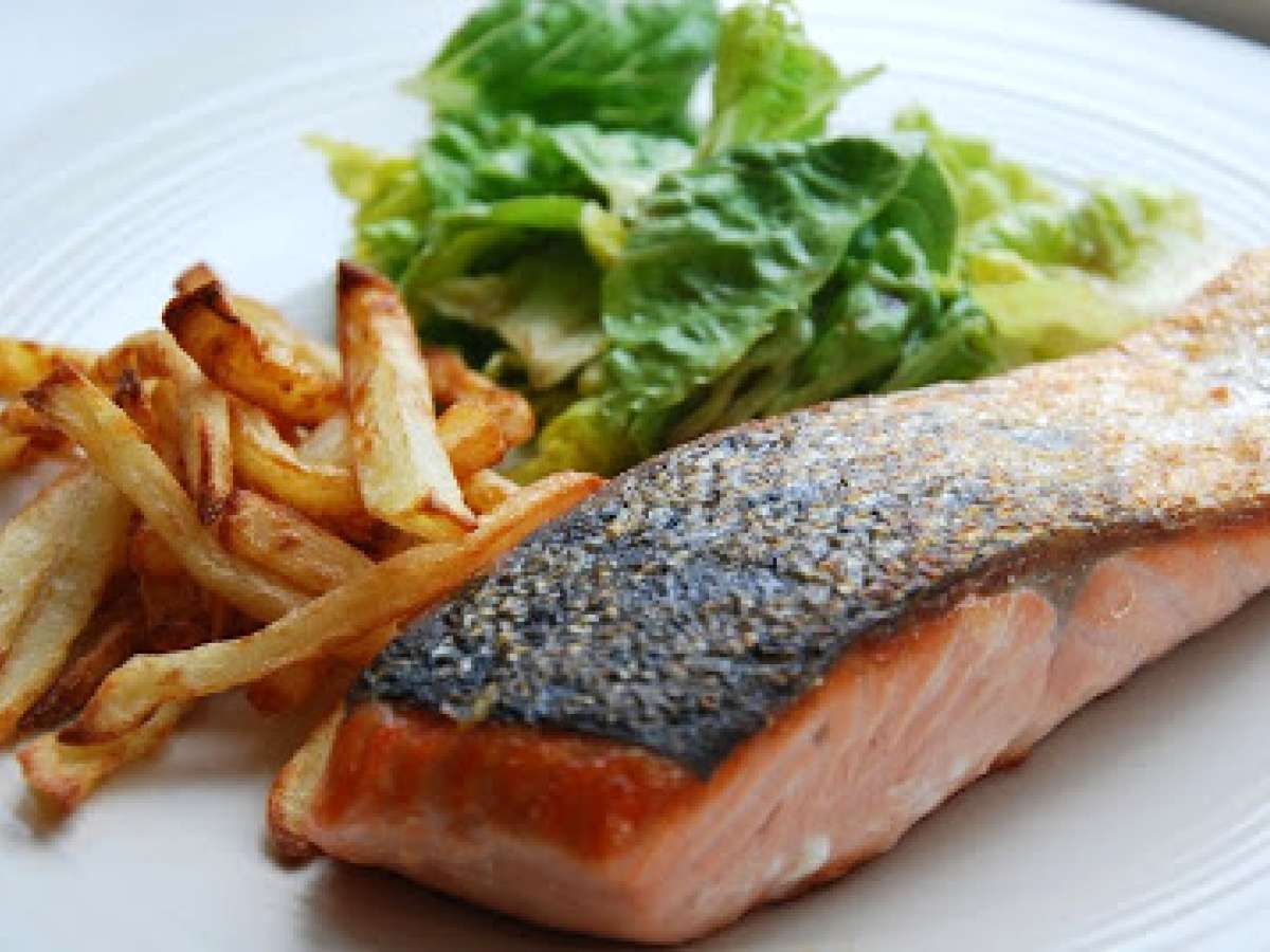 Salmón a la plancha jugoso, Receta Petitchef