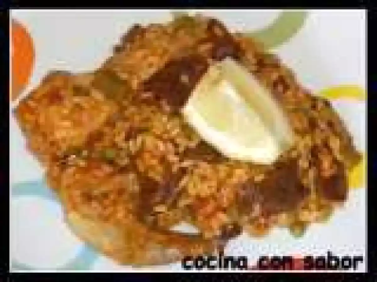 Arroz con conejo y níscalos