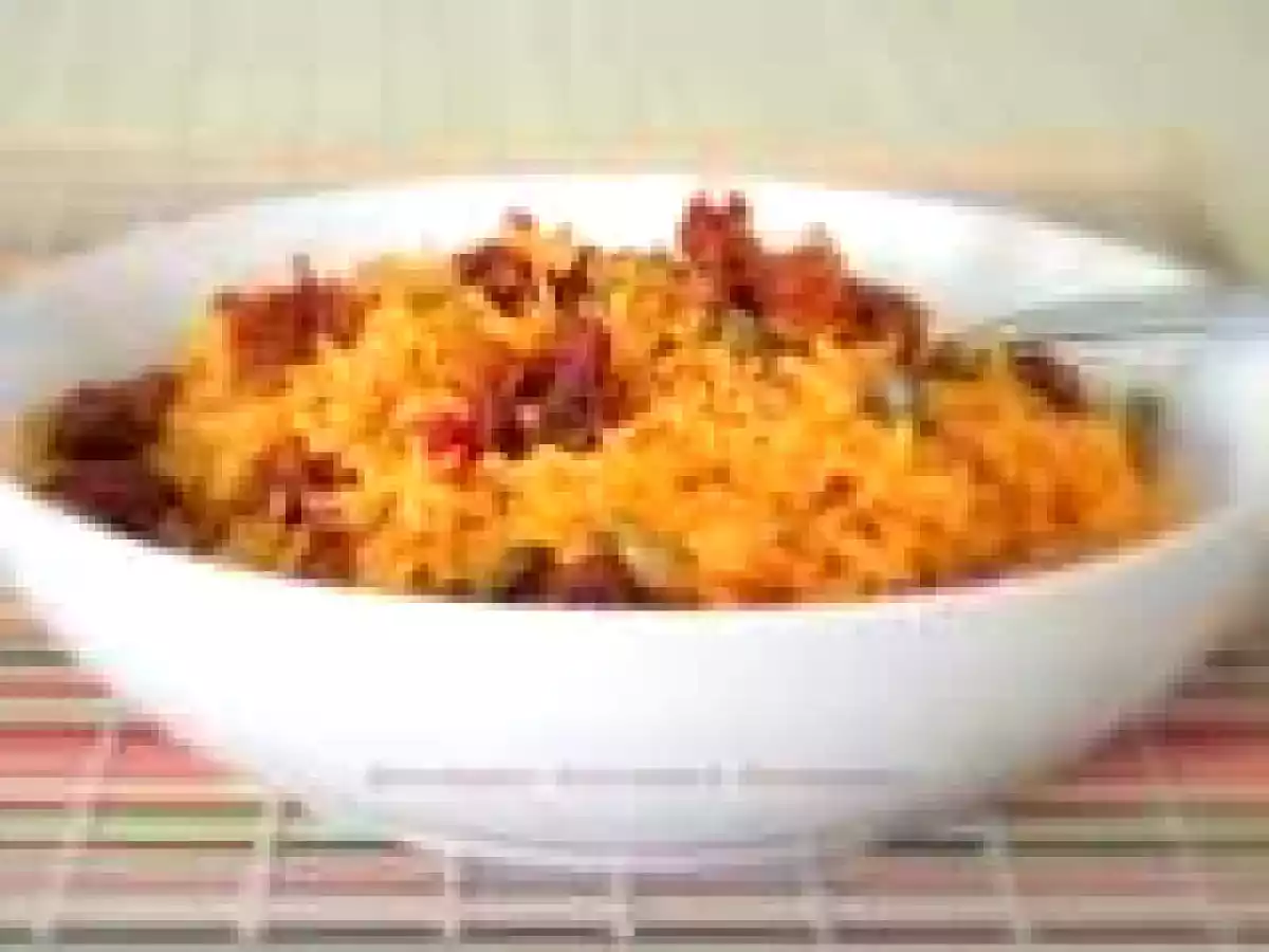 Arroz con longaniza