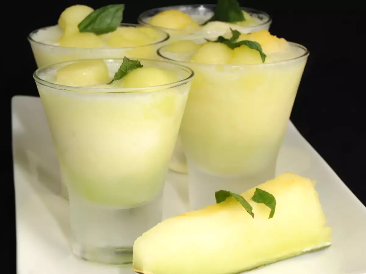 Receta Sorbete de melón al cava