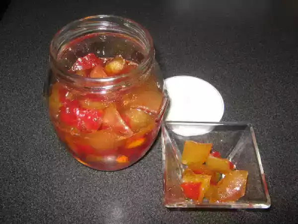 Receta Confitura de sandía