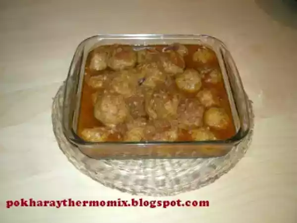Receta Albóndigas en salsa española