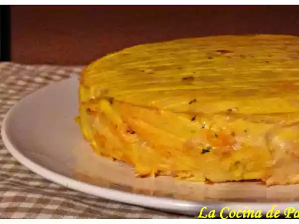 Receta Tortilla de patatas al horno