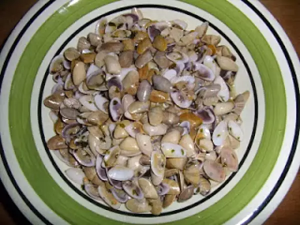 Receta A las ricas coquinas