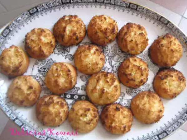 Receta Sultanas de coco