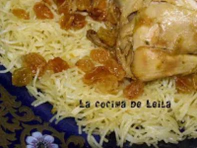 Receta Cuscus de fideos con pollo escondido - seffa madfon
