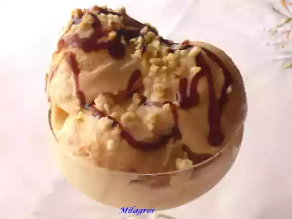 Receta Helado de turrón