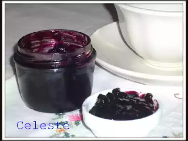 Receta Mermelada de arándanos