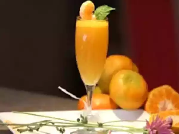 Receta Jugo de mandarina