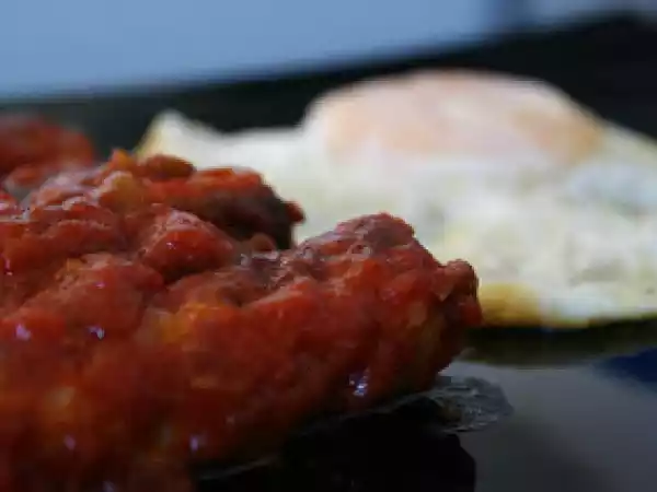 Receta Longanizas con pisto