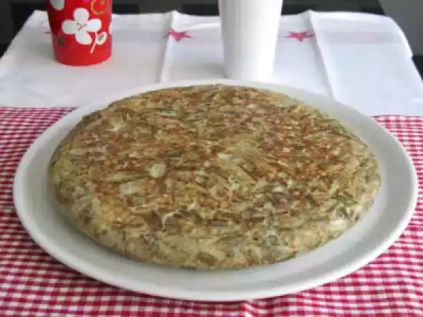 Receta Frittata de borrajas
