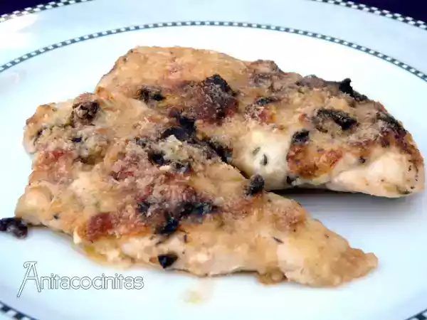Receta Pollo con costra a la italiana