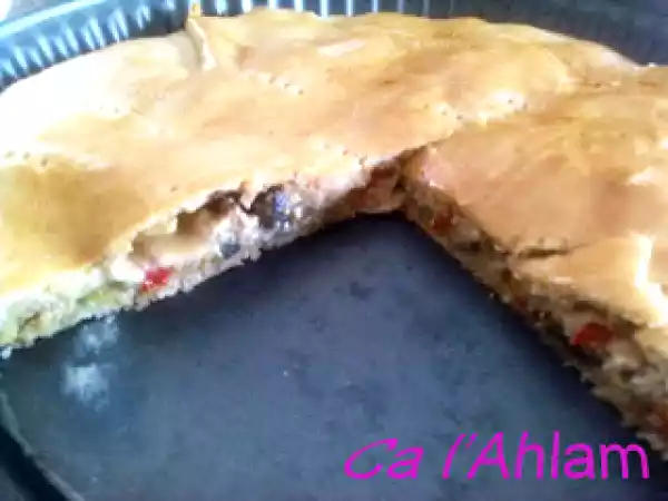 Receta Quiche de pimientos