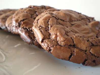 Receta Galletas crujientes de chocolate (crunchy chocolate biscuits)