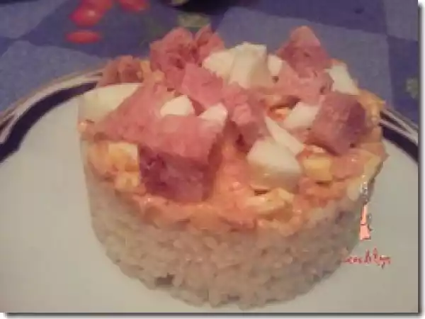 Receta Ensalada de arroz