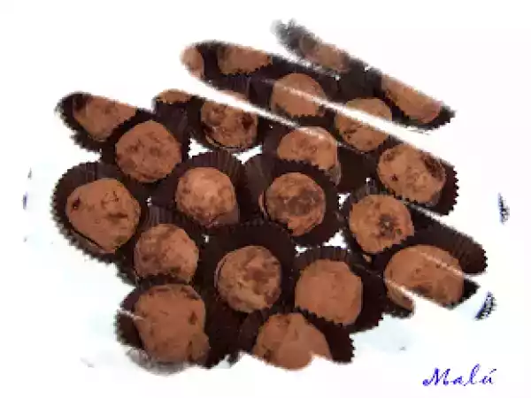 Receta Trufas de chocolate y arroz inflado