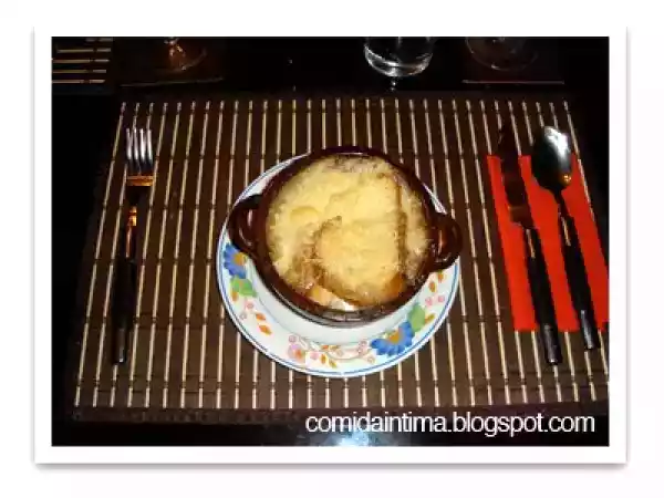 Receta La famosa sopa de cebolla de julia child