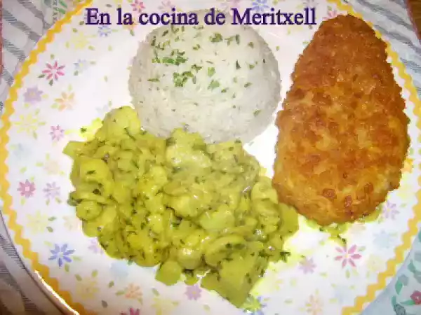 Receta Coliflor con leche de coco y curry