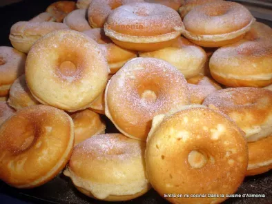 Receta Mini-donuts a maquina o al horno / mini-donuts a machine ou au four