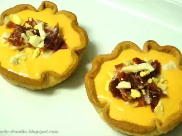 Receta Tartaletas de salmorejo