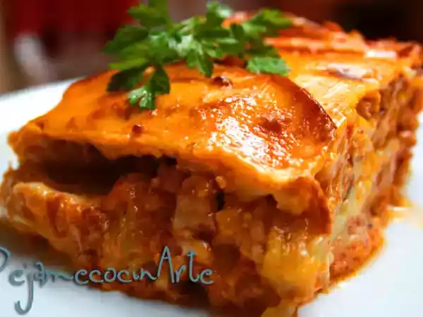 Receta Moussaka de calabacín
