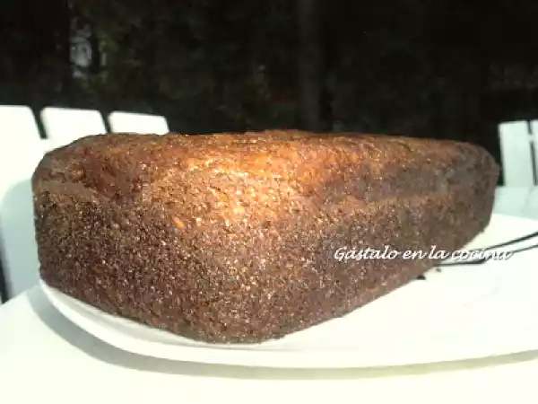 Receta Bizcocho de plátano y almendras