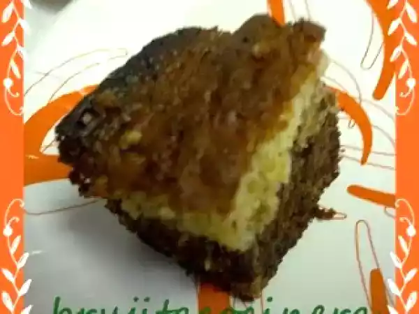 Receta Brownie marmolado en thermomix