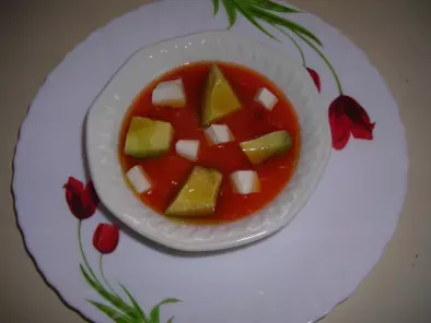 Receta Papaya con aguacate, queso y miel