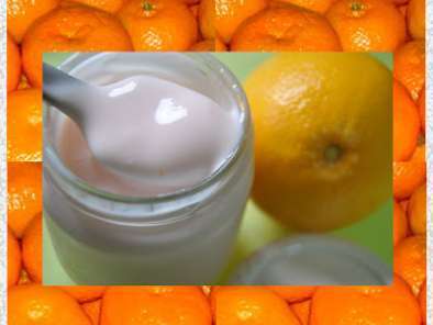 Receta Yogur de mandarina