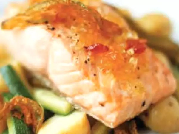Receta Receta salmon acaramelado